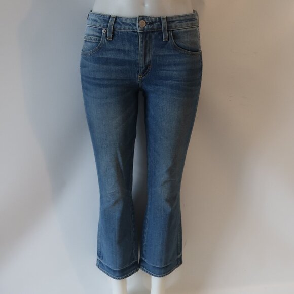 Womens AMO "Jane" Blue Jean Baby Jeans 27 - Picture 1 of 7